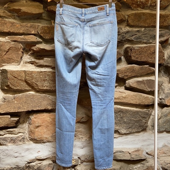 ⚡️SOLD⚡️Paige Verdugo Ankle Skinny Jeans Size 24 - Picture 5 of 9